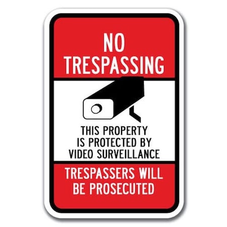 Signmission Safety Sign, 12 in Height, Aluminum, No Tres - No Tres This A-1218 No Tres - No Tres This